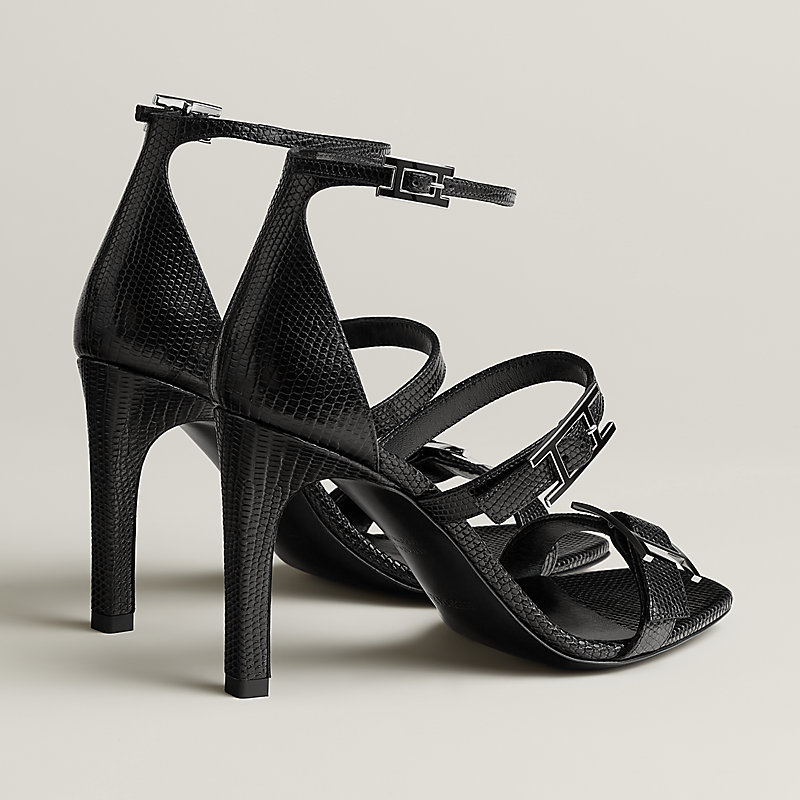 Liv 90 sandal - Black | Hermès USA